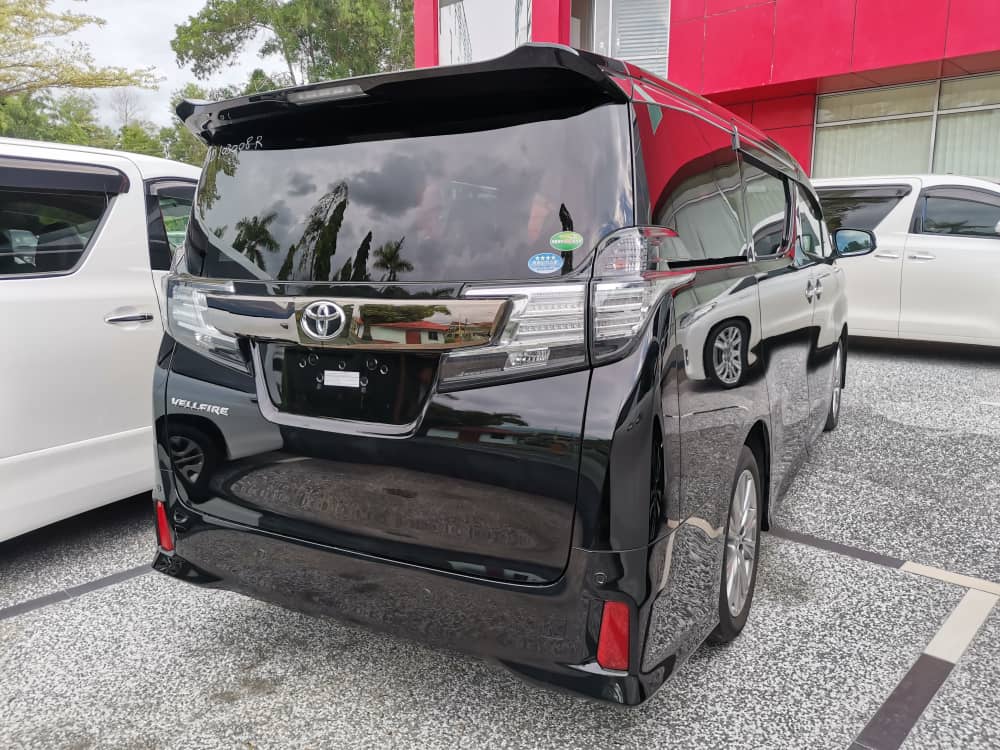 TOYOTA "VELLFIRE 2.5 NEW.MOD 2493 7TIP-CVT 2.5Z A-EDITION ""GOLDEN EYES"" 7S 27XXXKM" — view 2