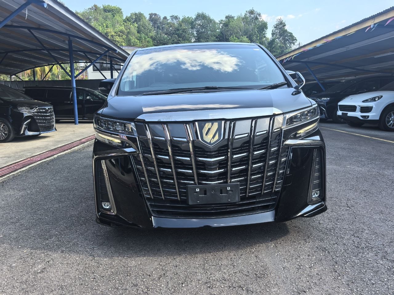TOYOTA "ALPHARD 2.5S TYPE GOLD II 2493 7TIP-CVT 7S 55824KM" — view 1
