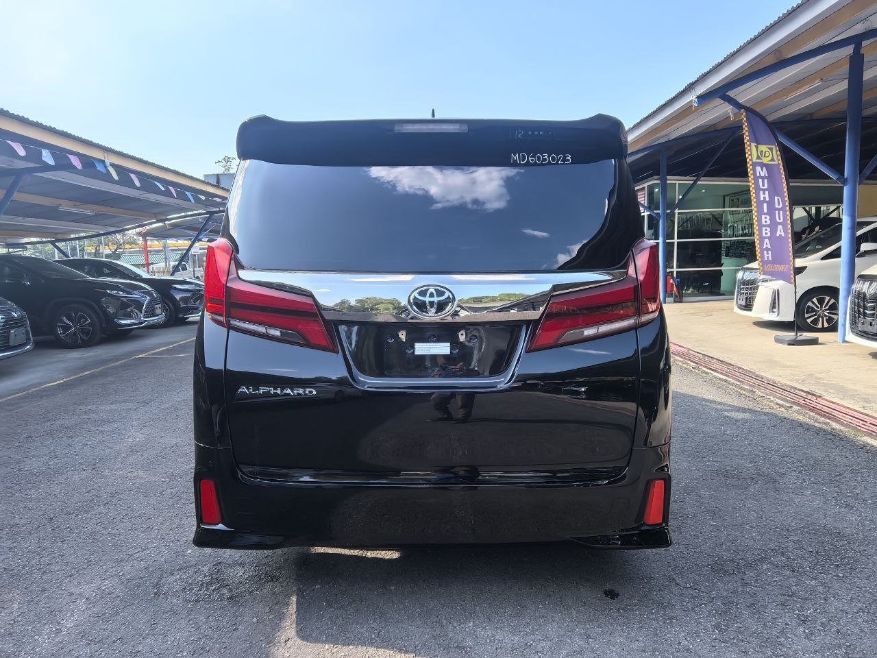TOYOTA "ALPHARD 2.5S TYPE GOLD II 2493 7TIP-CVT 7S 55824KM" — view 3