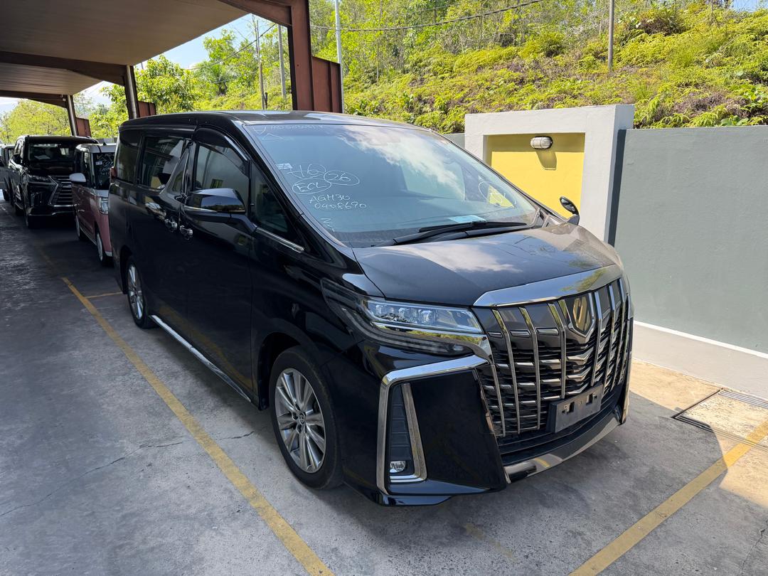 TOYOTA "ALPHARD 2.5 (3BA) S TYPE GOLD II 2493 7TIP-CVT 7S 21085 KM" — view 1