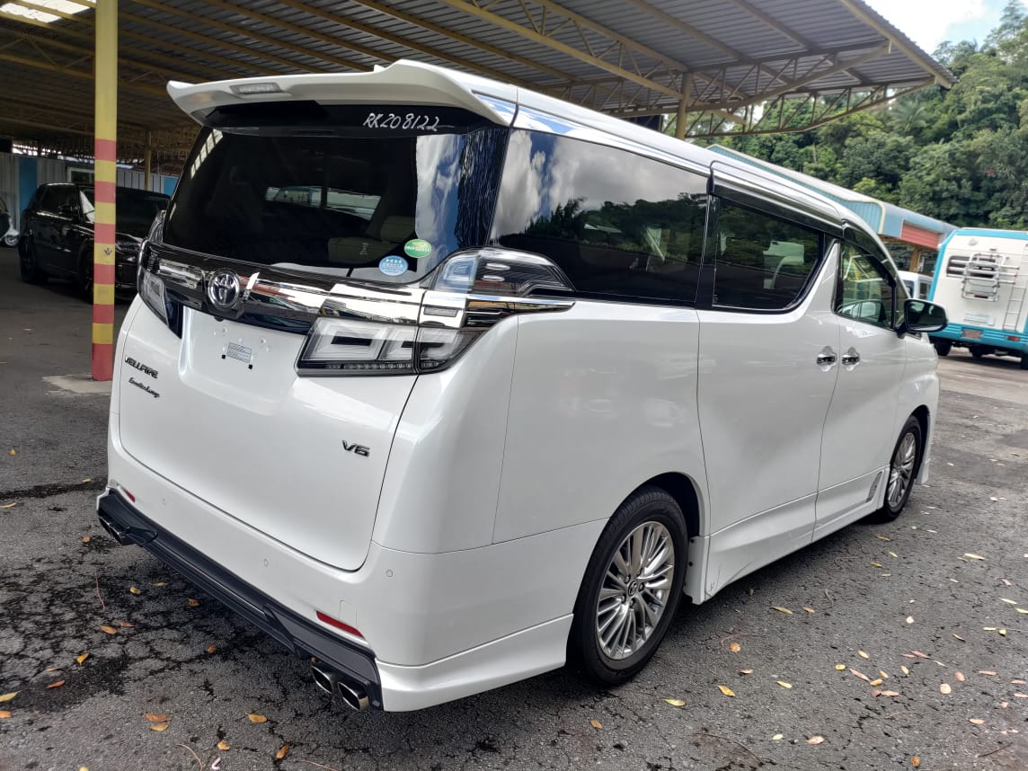 TOYOTA "VELLFIRE 3.5 V L-EDITION FL 3456 8TIP 14562KM" — view 2