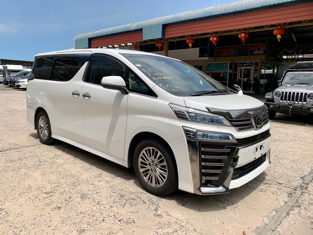 TOYOTA "VELLFIRE 2.5 ZG 2493 7 SEATER 31909KM" — view 1
