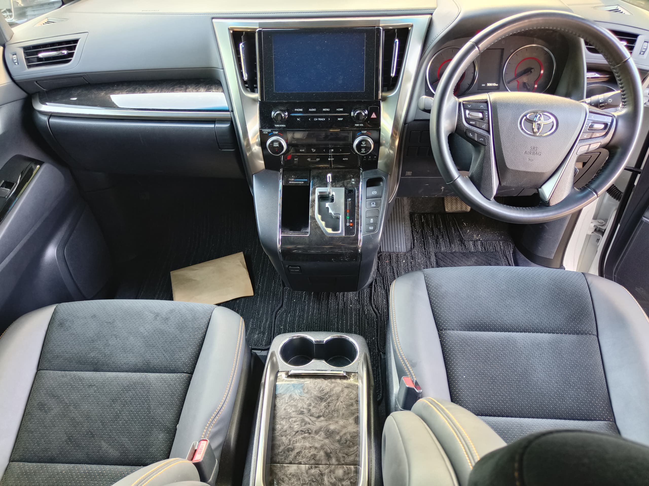 TOYOTA "ALPHARD 2.5 (3BA) S TYPE GOLD 2493 7TIP-CVT 7S 50610KM" — view 5