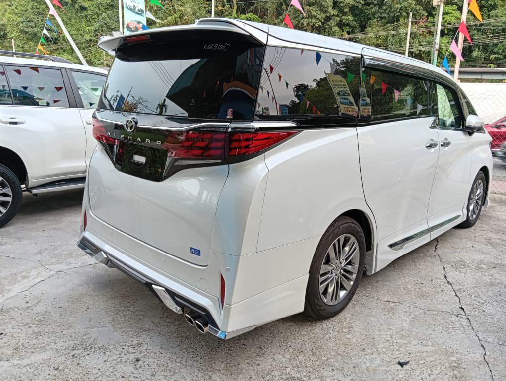 TOYOTA ALPHARD 2.5 Z (3BA) 2493 7TIP-CVT 7'S 4550KM DENO UNIT — view 2